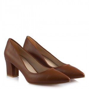 Az Topuklu Stiletto Taba Rengi