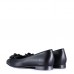 Ayakkabı Babet Çiçek Tokalı Siyah