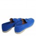Loafer Ayakkabı Hakiki Deri Saks Mavi 