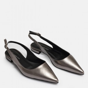 Babet Ayakkabı Platin Stiletto Model