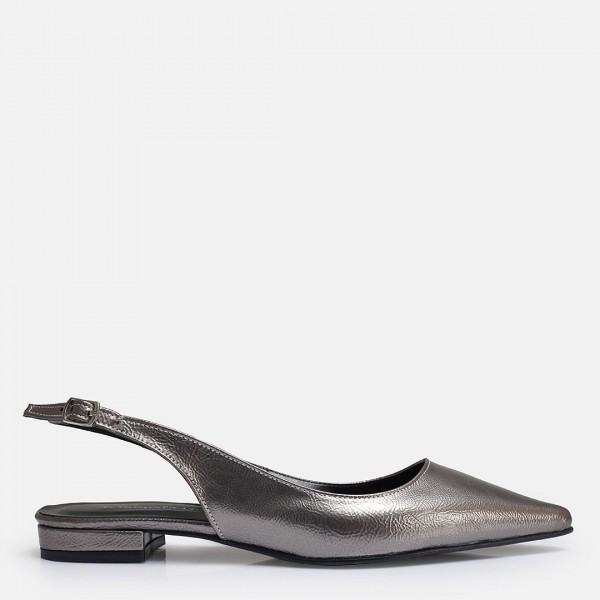 Babet Ayakkabı Platin Stiletto Model