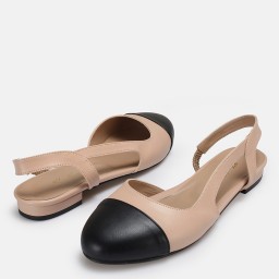 Babet Ayakkabı Ten Siyah Babet Ayakkabı Ten Siyah