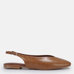 Babet Ayakkabı Camel Arkası Açık Babet Ayakkabı Camel Arkası Açık