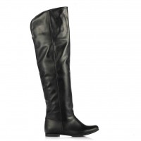 Siyah Renk Dizüstü Binici Kadın Çizme Siyah Renk Dizüstü Binici Kadın Çizme